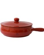 Padella Rossa con coperchio-19