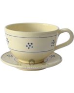 Set Tazza da Latte con Piattino Stelle 