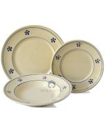 Set da Tavola in Terracotta, Stelle 18 pz