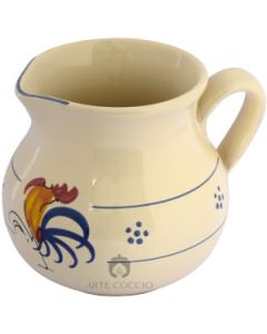 bauchige Karaffe Hahn