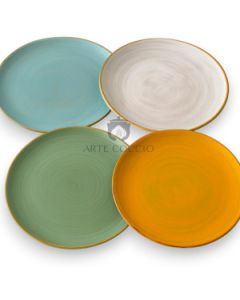 Flacher Teller Terre Antiche 26 cm  