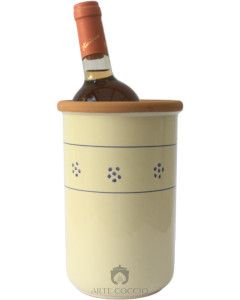 Thermo-Flaschenhalter Aus Terrakotta Sterne