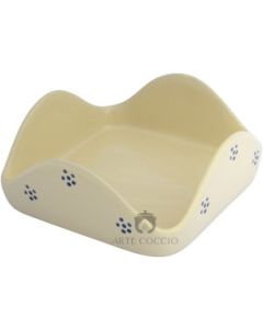 Quadratischer Serviettenhalter Sterne