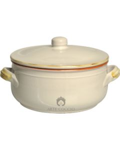 Weißer Schmortopf Terre Antiche