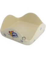 Quadratischer Serviettenhalter Hahn