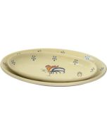 Set Ovaler Servierplatten Hahn