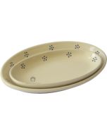 Set Ovaler Servierplatten Sternen
