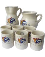 Set Aus Krügen Und Gläsern Linie Hahn