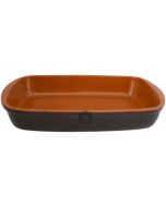 Rechteckige Braune Auflaufform-32