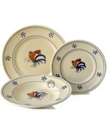 Tafelset Aus Terrakotta Gallo 18-Teilig