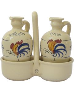 Set Dispenser per Olio e aceto Gallo