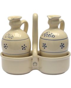 Set Dispenser per Olio e aceto Stelle