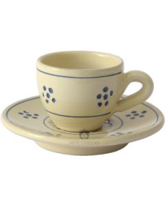 Set Tazza da Caffè con Piattino Stelle 